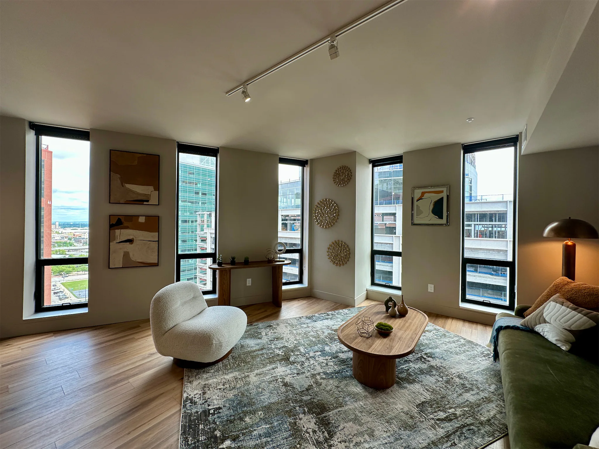 Shared amenity area designed for relaxed social gatherings