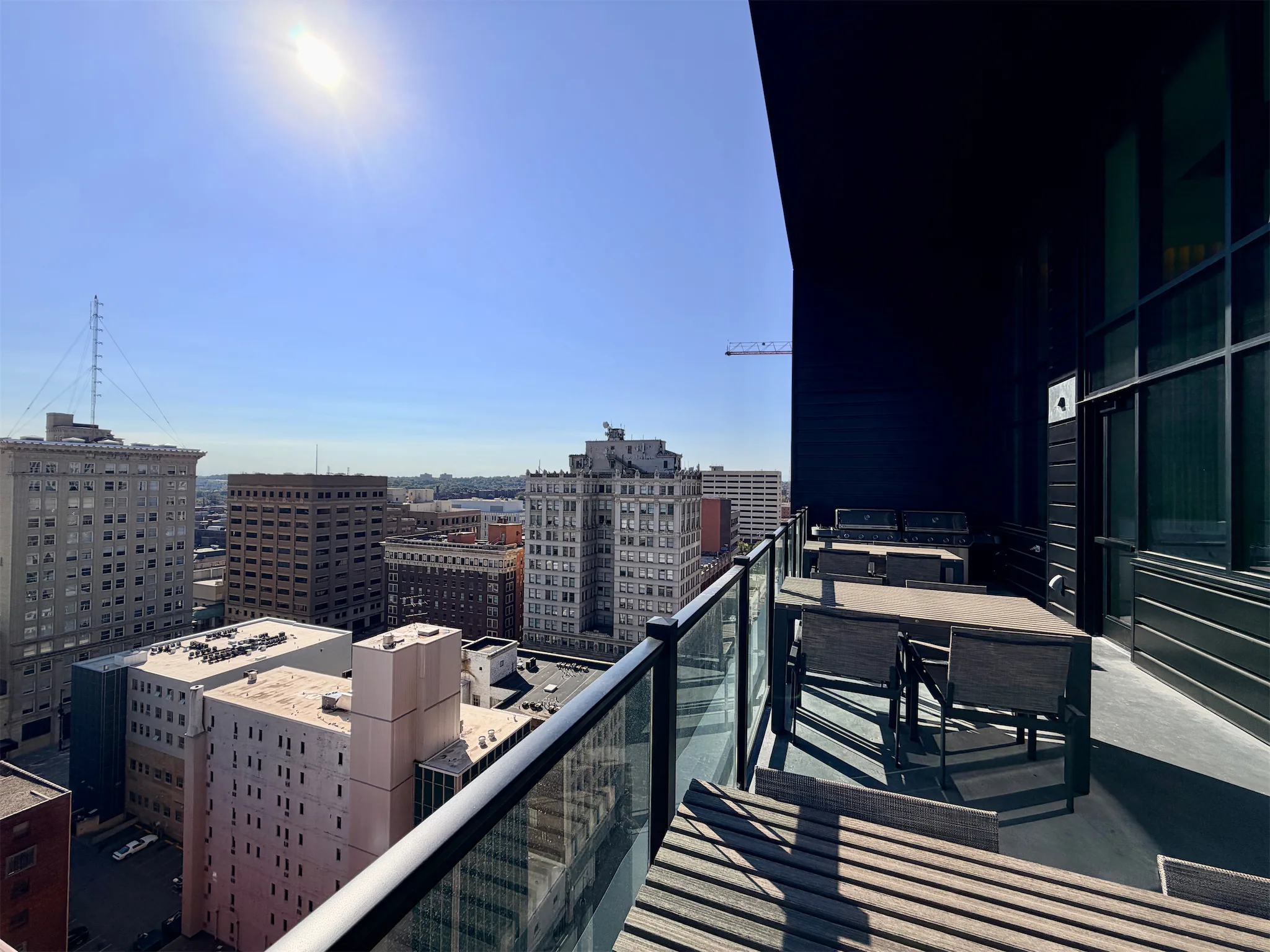 Signature apartment and amenity experience at The Duo in Omaha